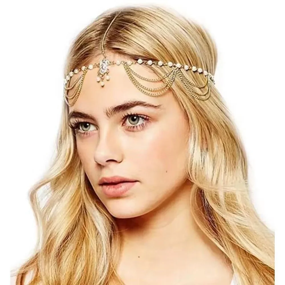 NWOT Pearl Head Chain